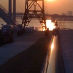 Sunset at Tokyo-bay