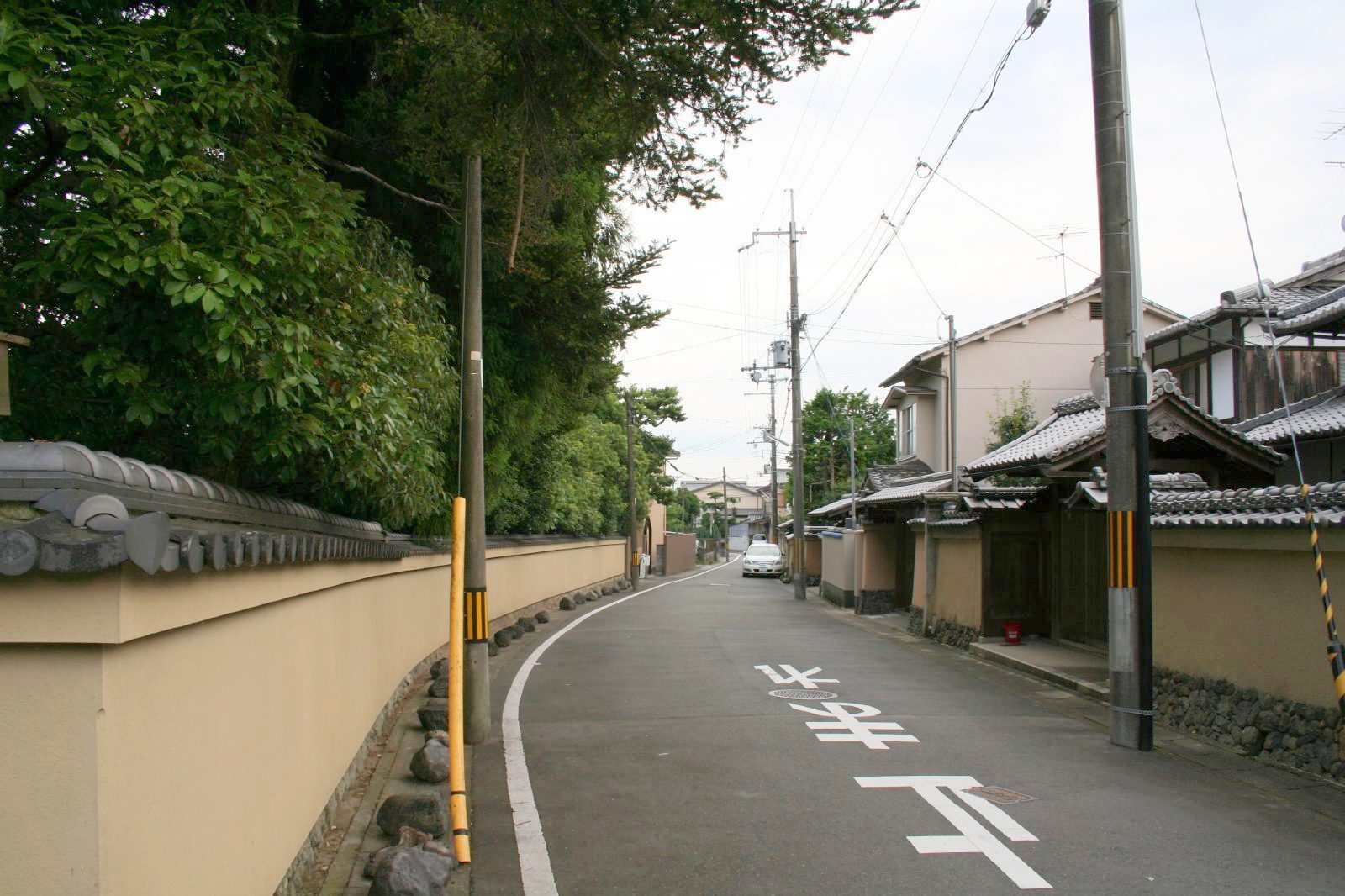 Syake no Machinami, Near Kamigamo jinja, Kyoto