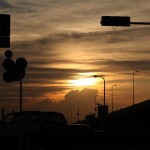 Evening at Adachi, Tokyo