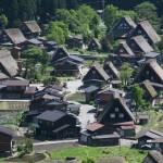 Shirakawago in spring
