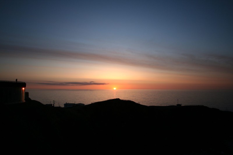 Sunrise at Cape erimo