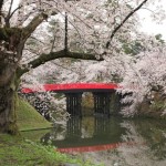 Hirosaki castle, Takaoka bridge