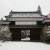 Ueda castle in winter