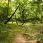 Ginkakuji gardens