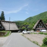 Shirakawago in the season of fresh green