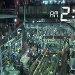 1200 workers in Japan finished in a few hours the Toyoko Line Shibuya Station