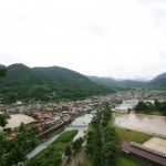 A view from Tsuwano Taikodani Inari jinja, Shimane