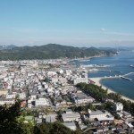 A view from Sumoto castle