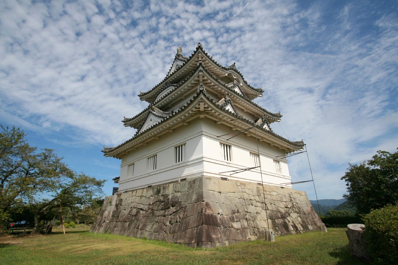 Uwajima castle in Ehime. JAPAN WEB MAGAZINE