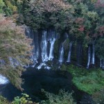 Shiraito falls in Autumn